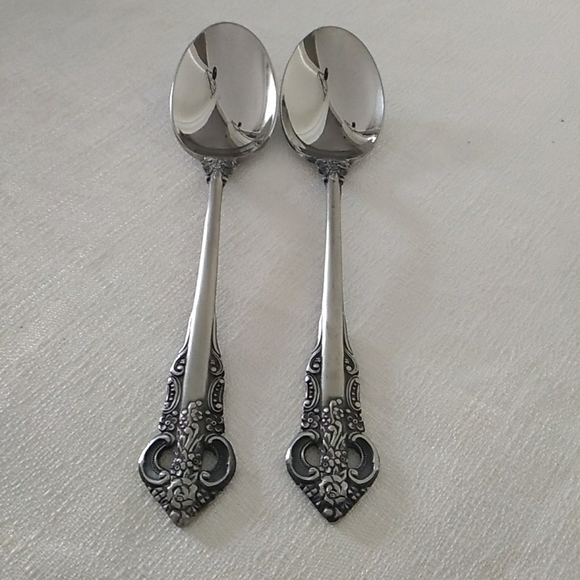 Stanley Roberts SIR Mark 2 Soup Spoons Stainless Flatware - Picture 7 of 9